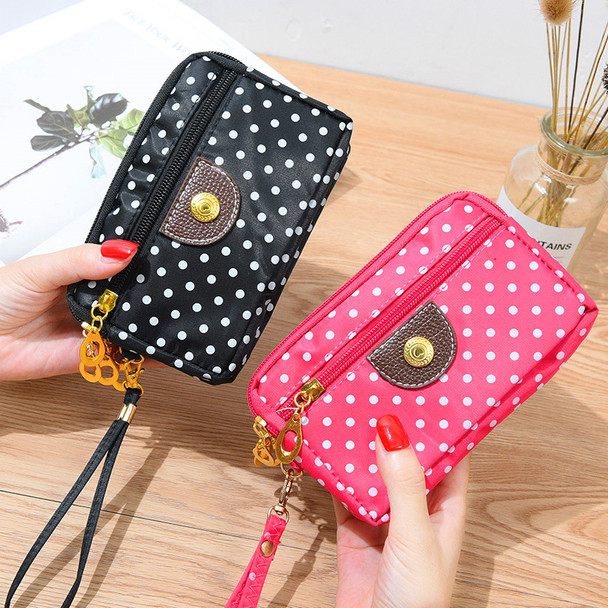 Multi-color Korean Style Women's Wallet Credit Card/Mobile Phone Holder Canvas Handbag Large Capacity Ladies Clutch Coin Purse