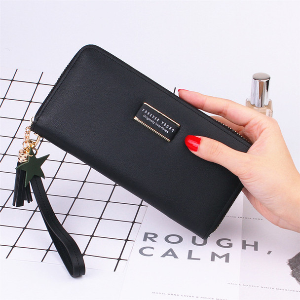 Women's Purse Multi-function Card/Cash/Mobile Phone Leather Handbag Large Capacity Ladies Hand Holding Clutch Bags