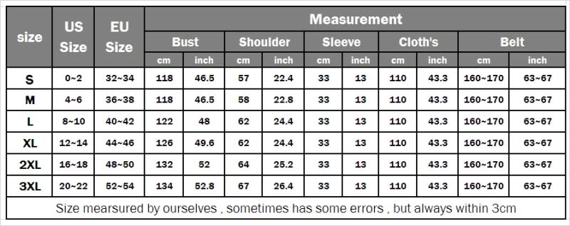 Womens lingerie sleepwear size chart k62