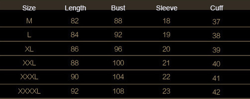 Womens lingerie sleeowear  size chart k76