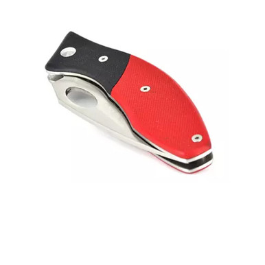 BEE Enlan L06-1 blade and G10 handle detail