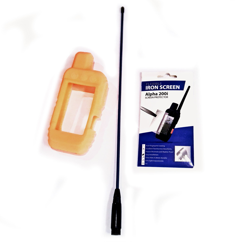 Custodia In Silicone Per Garmin Alpha 300 E 200 – Cover Protettiva Arancione, Kwmobile