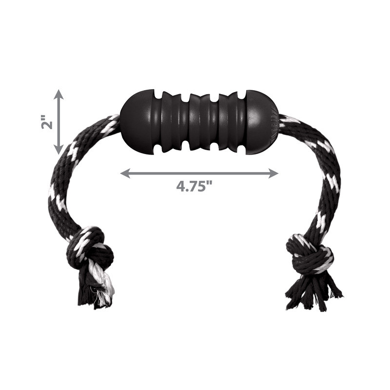 Kong With Rope KONG Dog Toy Dental with Rope