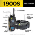Dogtra 1900S Remote Dog Training Collar - 1200M
