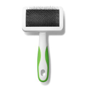 Andis Pet Grooming Firm Slicker Brush White Lime Green Andis Pet Grooming Firm Slicker Brush White Lime Green