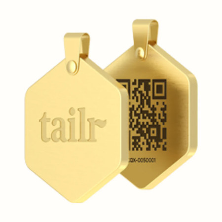 TAILR QR code ID Tag for Pets - Classic Tag TAILR QR code ID Tag for Pets - Classic Tag