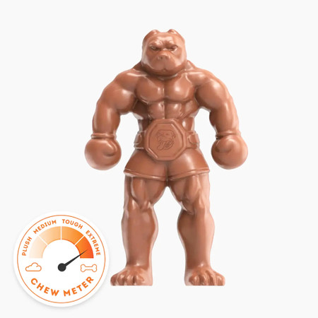 Happy Staffy Chewzilla Staffy Balboa Tough Dog Toy