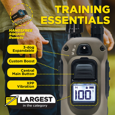Dogtra Handsfree square add on for X series training system