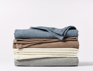 Sequoia Washable Organic Cotton & Wool Throw Sequoia Washable Organic Cotton & Wool Throw