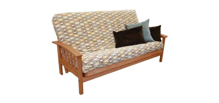 Amish Futon Frame Bent Arm