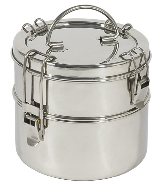 2 Tier Stainless Steel Food Carrier