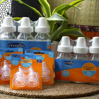 Evenflo Classic Glass Baby Bottles - Main Image