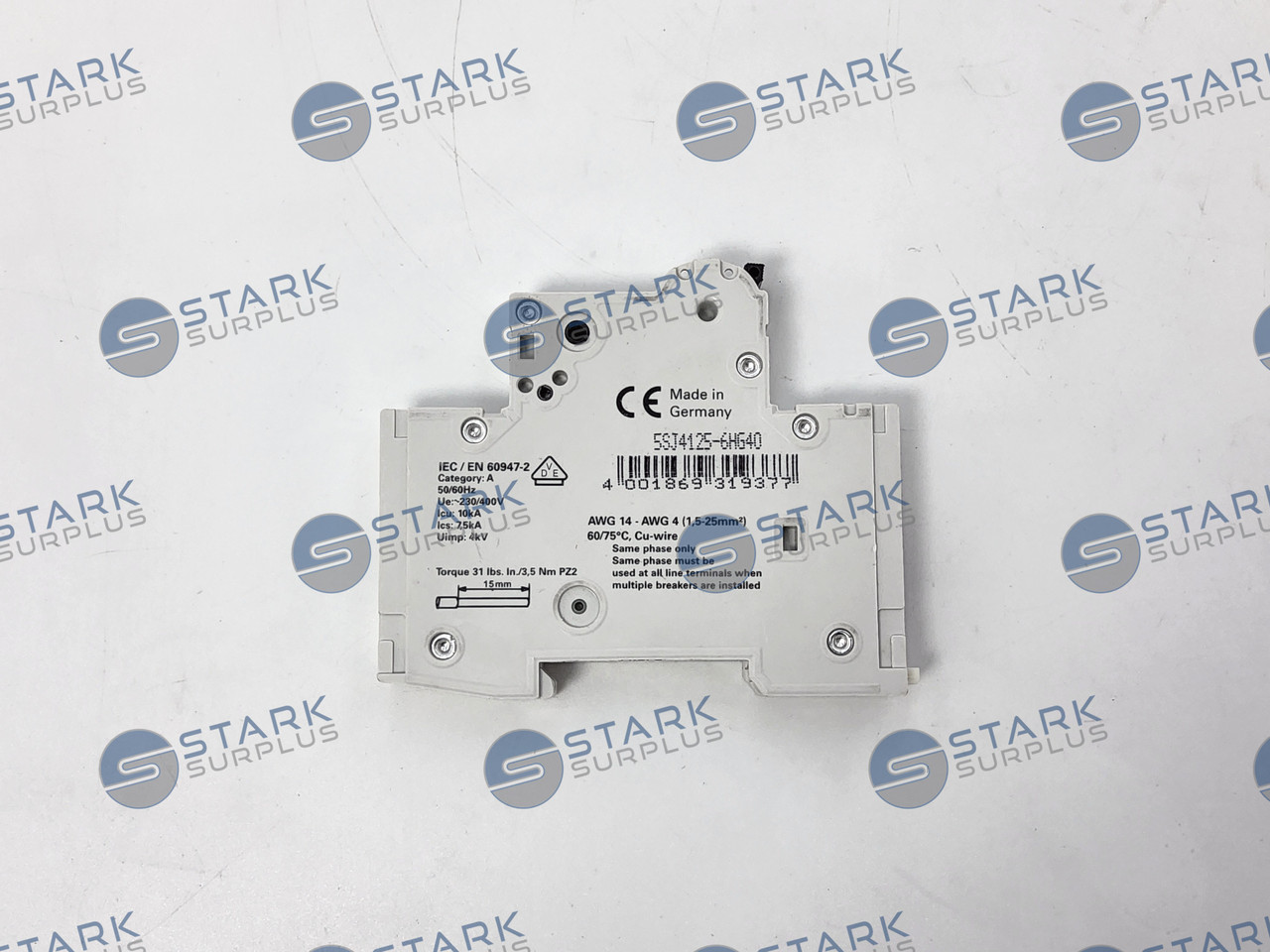 Stark Surplus - Siemens 5SJ4125-6HG40