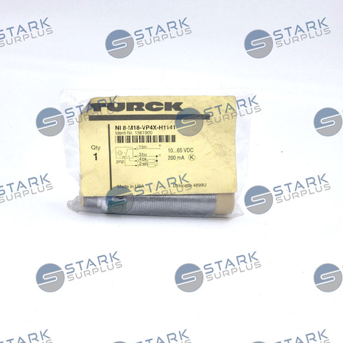 Turck NI8-M18-VP4X-H1141 - New - Original Packaging