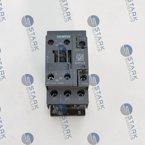 Siemens 3RT2028-1AK60 Contactor - New