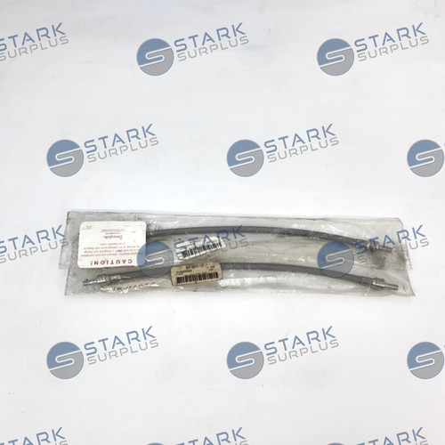 Swagelok Stainless Steel Brainded Hose SS-4BHT-12 Set of 2 - New