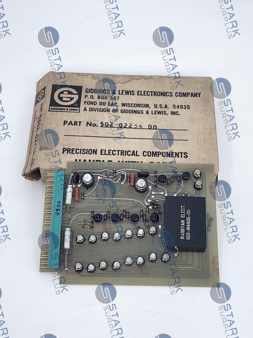 Giddings & Lewis 502-02254-00 Sine Generator - New Giddings & Lewis 502-02254-00 Sine Generator - New