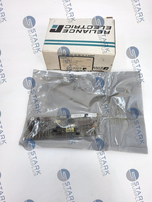 Reliance Gate Driver 0-52012 - New Reliance Gate Driver 0-52012 - New