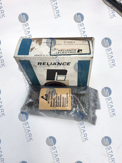 Reliance Timed Voltage Reference 0-52014 - New Reliance Timed Voltage Reference 0-52014 - New