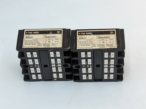 Westinghouse 4 Pole Adder ARA20 766A029G01 - New Westinghouse 4 Pole Adder ARA20 766A029G01 - New