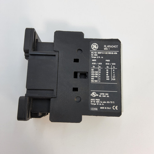 GE Auxiliary Relay  RL4RA040TJ - New GE Auxiliary Relay  RL4RA040TJ - New