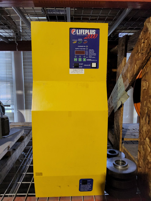 USED Hawker Life Plus 2000 6L50094 Forklift Battery Charger 15KV In 480V 3PH Out  24/36/48V USED Hawker Life Plus 2000 6L50094 Forklift Battery Charger 15KV In 480V 3PH Out  24/36/48V