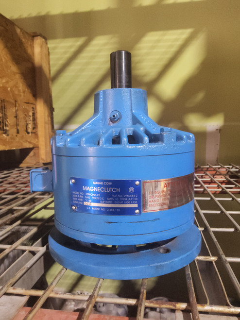 Magne Corp. Magneclutch 50MC90F-22 3600 VOLTS .53 AMPS Magne Corp. Magneclutch 50MC90F-22 3600 VOLTS .53 AMPS