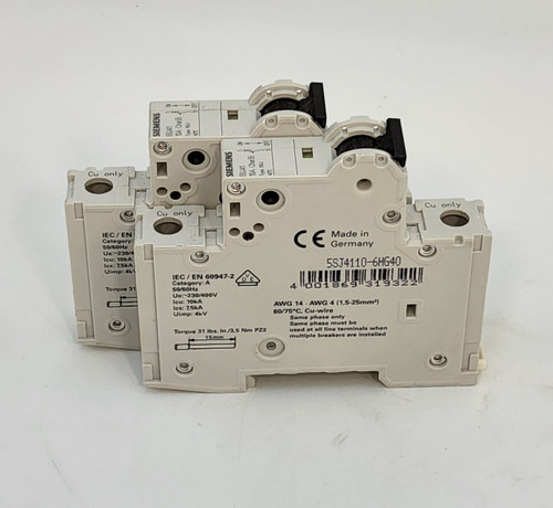 Siemens 5SJ4110-6HG40 - New- See Description