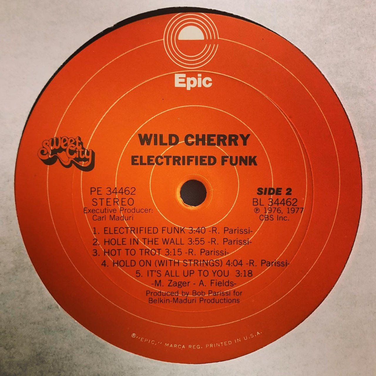 Wild Cherry “Electrified Funk”