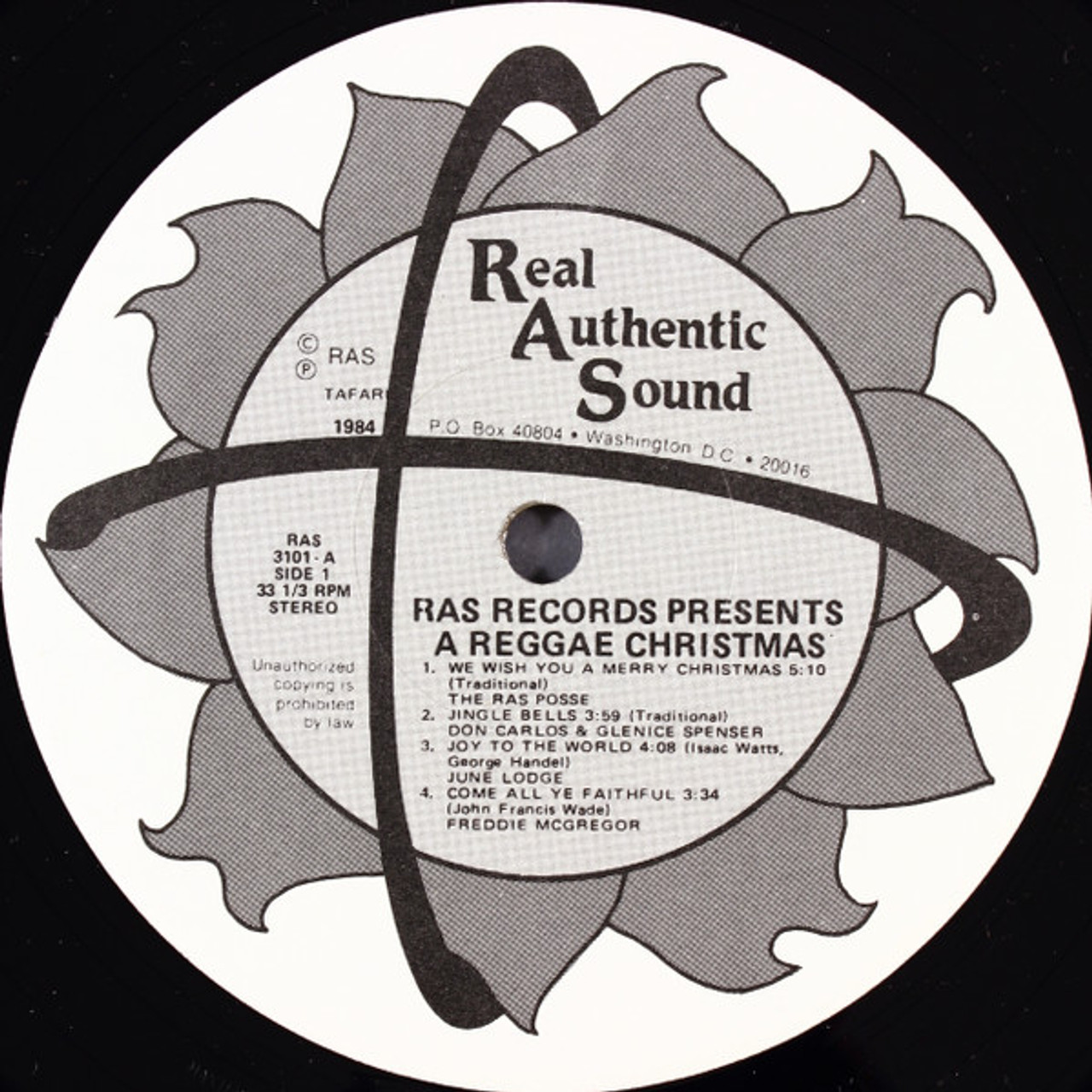 RAS Records Presents A Reggae Christmas"