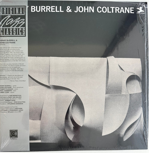 Kenny Burrell & John Coltrane "Kenny Burrell & John Coltrane [Original Jazz Classic Series]" 180 Gram Vinyl, LP, Album, Reissue, Mono (2024 Craft Recordings pressing)
