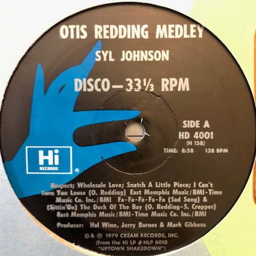 Syl Johnson "Ottis Redding Medley/Mystery Lady"