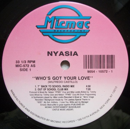 Nyasia "Who's Got Your Love"