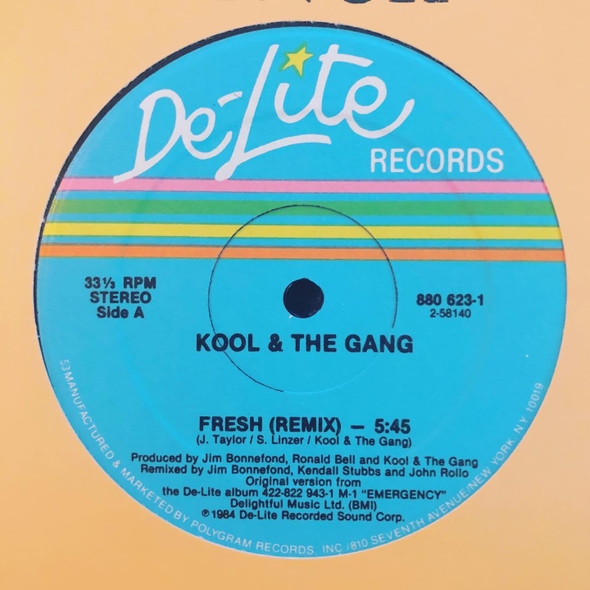 Kool & the Gang “Fresh (Remix/Dance Mix)”