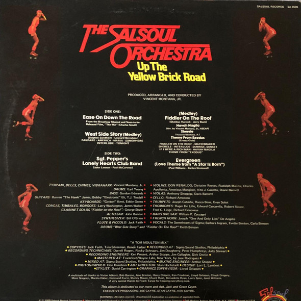 side B salsoul orchestra "up the yellow brick road"