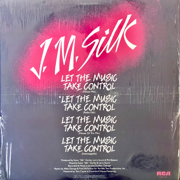 J.M. Silk "Let the Music Take Control" 12" Single