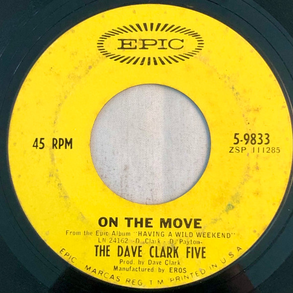 The Dave Clark Five "Catch Us If You Can/On the Move"