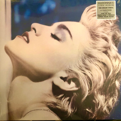 Madonna “True Blue” 180 GRAM VINYL w/ COLOR POSTER