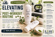 CBD Skincare 101: Why a High-Potency Topical Belongs in Your Gym Bag