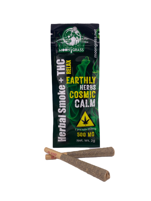 Moon Grass Relax Herbal Smoke Pre-Rolls