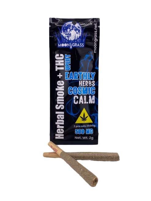 Moon Grass Uplift Herbal Smoke Pre-Rolls ws