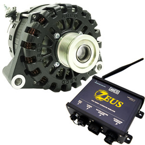 ARCO Zeus 24V 4kW Low Turn On (LTO) N62 Alternator w\/Clutch Pulley  Zeus High-Energy Alternator Regulator [4404-AZ1000]