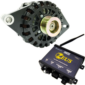 ARCO Zeus 24V 4kW Low Turn On (LTO) 1"-2" Single Foot Alternator w\/Isolated Ground  Zeus High-Energy Alternator Regulator [4405-AZ1000]