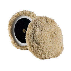 Lake Country 50\/50 Steamed Twisted Wool\/Polyester Pad 8" x 1.5" [19-040-LC]