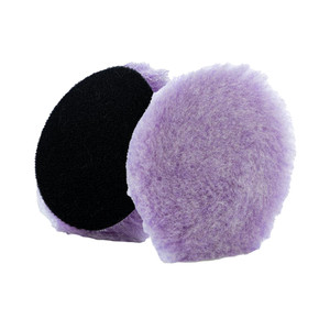 Lake Country Purple Foamed Wool Buffing\/Polishing Pad 3.5" x .75" [58-3235-1-LC]