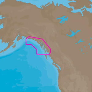 C-MAP  4D NA-D959 Dixon Entrance to Cape St. Elias [M-NA-D959-MS]