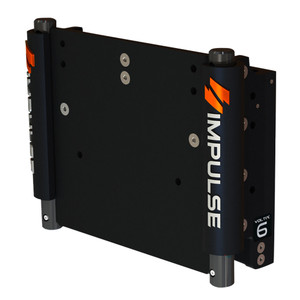 IMPULSE XL 6" Set Back Electric Jack Plate w\/Standard Control - Black Anodize [75053-B]