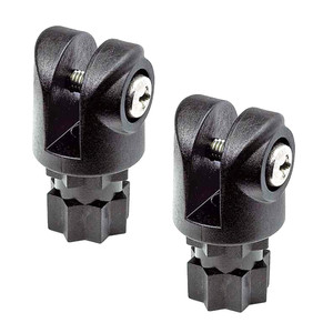 RAILBLAZA Clevis\/Bimini Support Pair - Black [02-4032-11]
