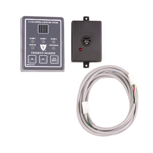 Trident Marine 12\/24V Full Detection Panel w\/Gas Detector  10' Quick Cable - Solenoid Not Included [1300-7760]