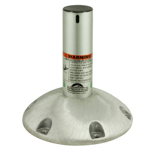 Springfield 2-3\/8" Explorer Fixed-Height Locking Pedestal - 9" [1250309-LNS]